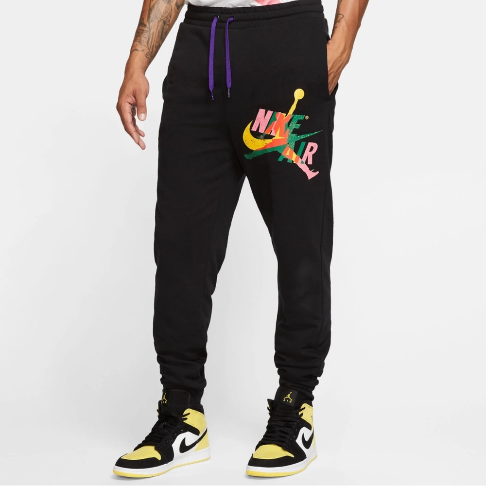 Nike Air Men's Black Jogger Pants